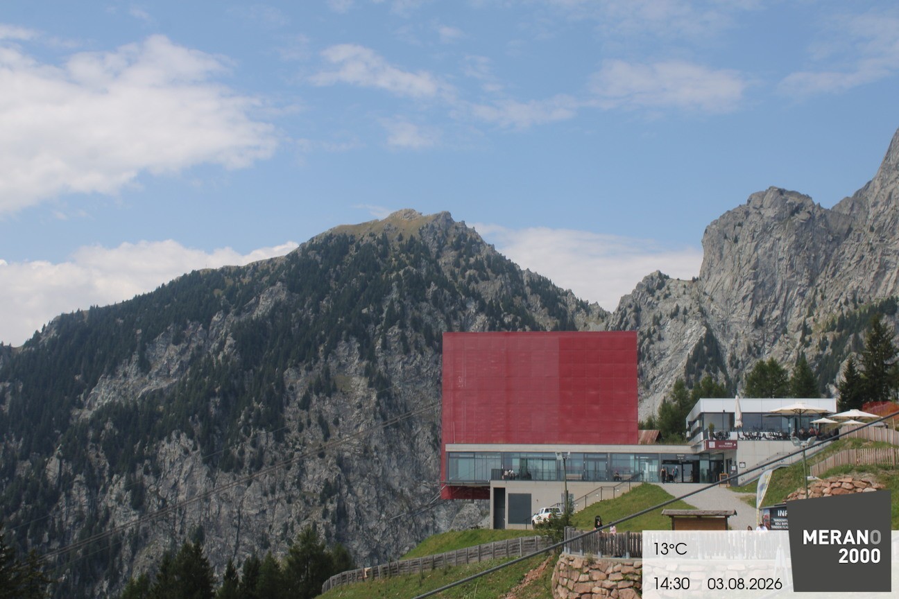 Archiv Foto Webcam Bergstation Falzleben, Meran