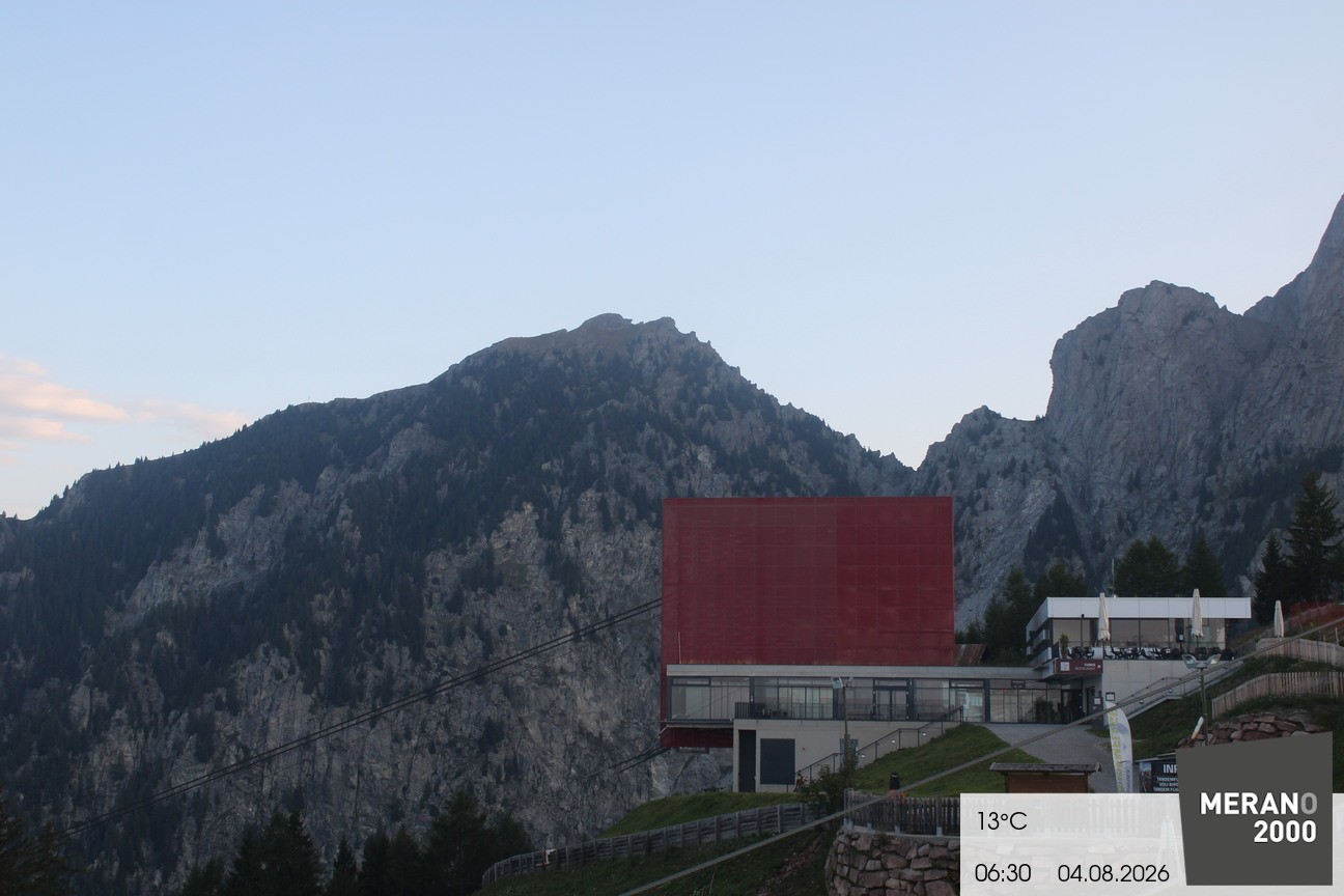 Archived image Webcam mountain station "Falzleben", Merano/Meran