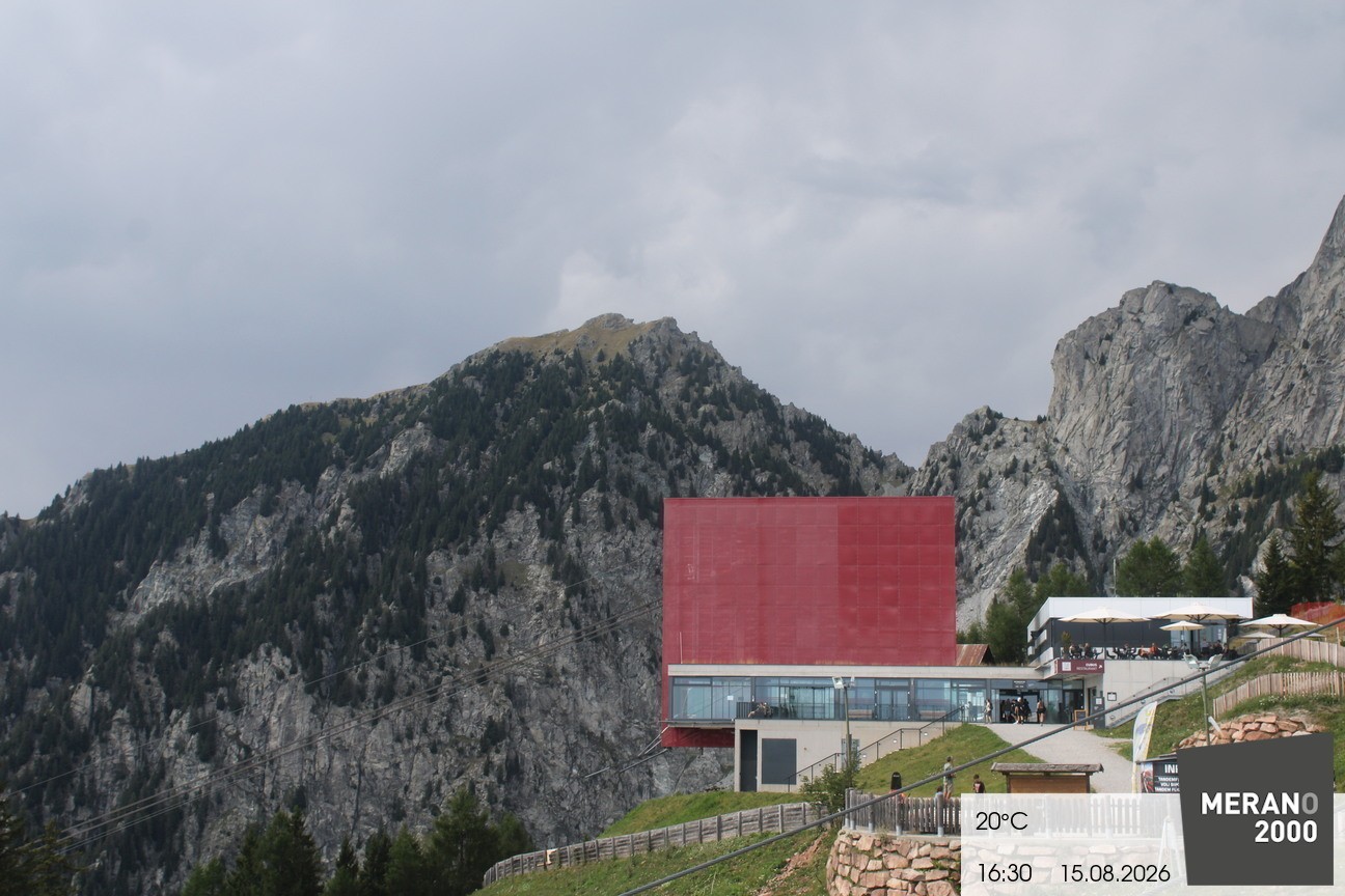 Archiv Foto Webcam Bergstation Falzleben, Meran