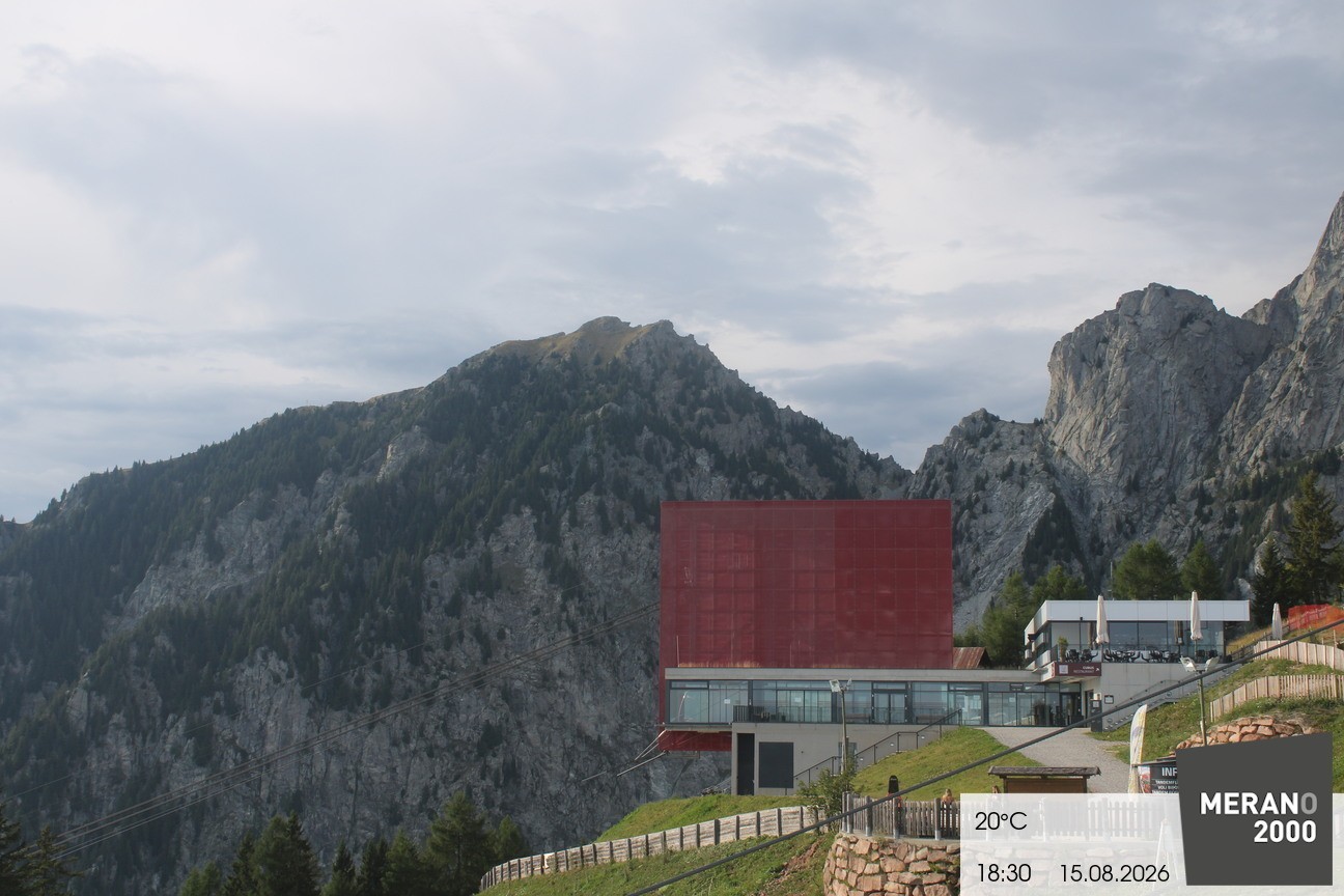 Archiv Foto Webcam Bergstation Falzleben, Meran