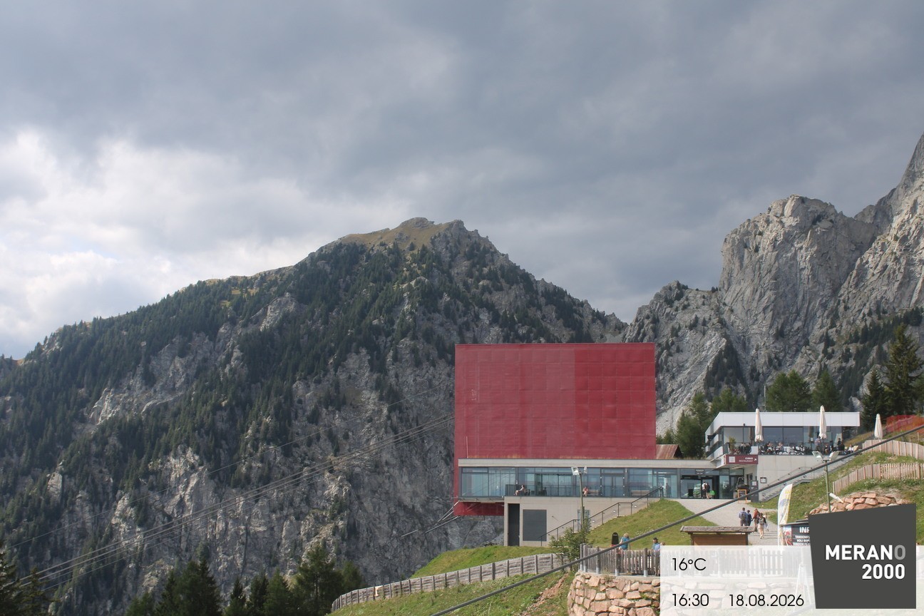 Archiv Foto Webcam Bergstation Falzleben, Meran