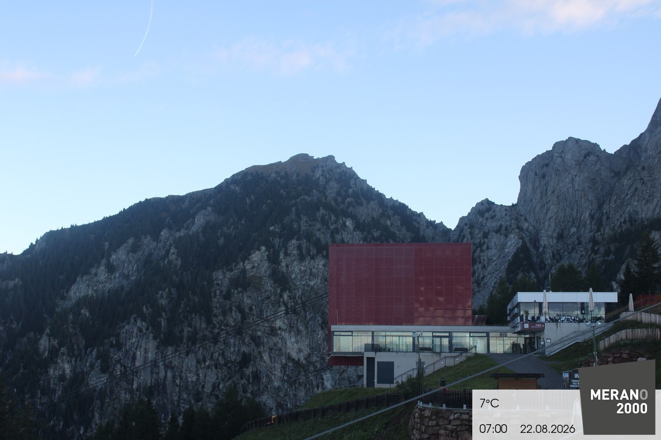 Archived image Webcam mountain station "Falzleben", Merano/Meran