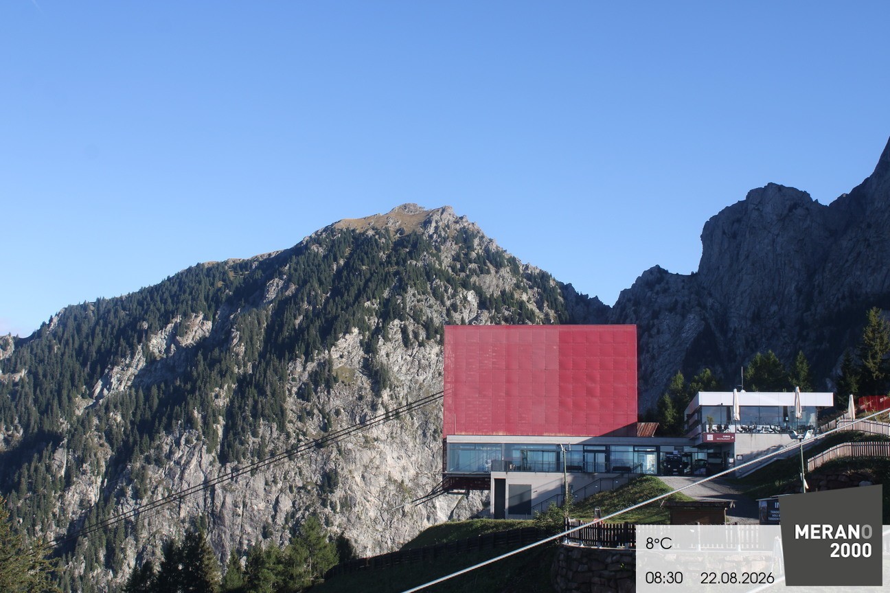 Archived image Webcam mountain station "Falzleben", Merano/Meran