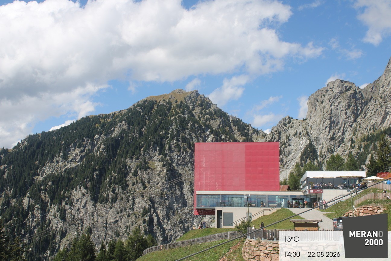 Archived image Webcam mountain station "Falzleben", Merano/Meran