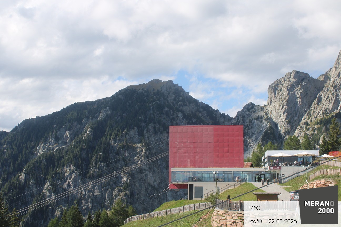 Archived image Webcam mountain station "Falzleben", Merano/Meran