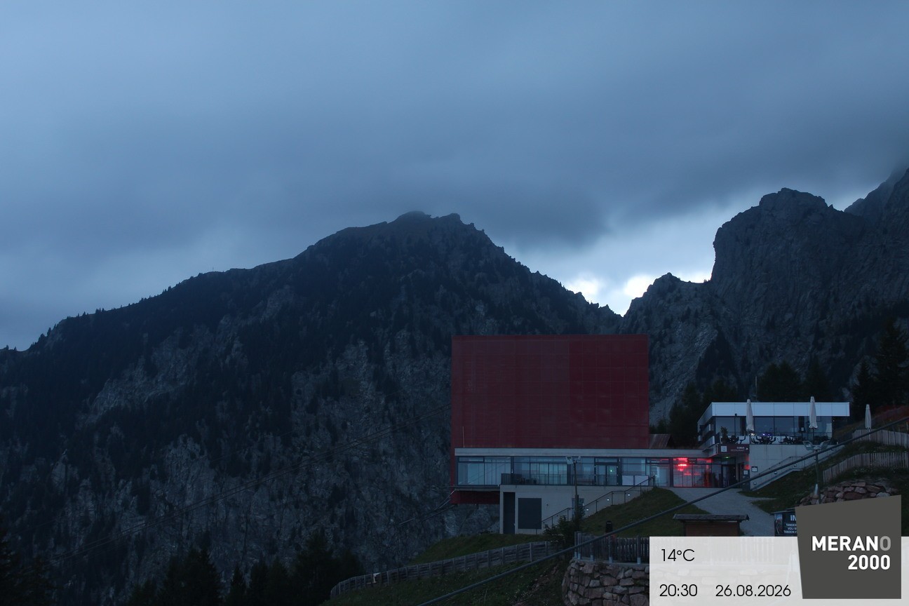 Archiv Foto Webcam Bergstation Falzleben, Meran