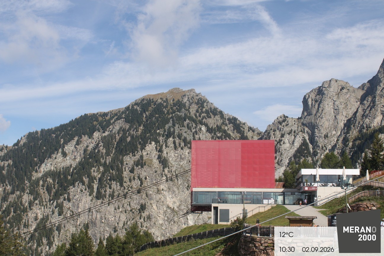 Archiv Foto Webcam Bergstation Falzleben, Meran