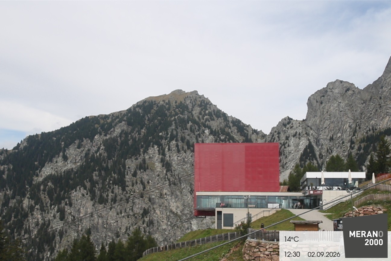 Archiv Foto Webcam Bergstation Falzleben, Meran