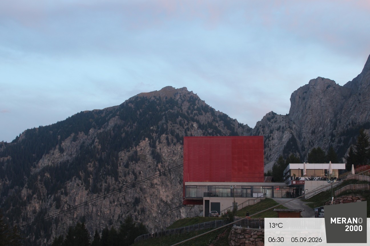 Archived image Webcam mountain station "Falzleben", Merano/Meran