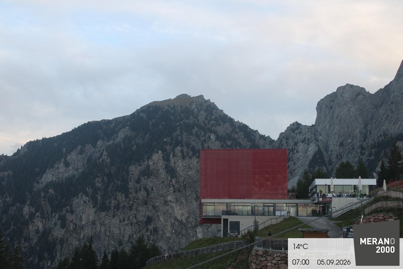 Archived image Webcam mountain station "Falzleben", Merano/Meran