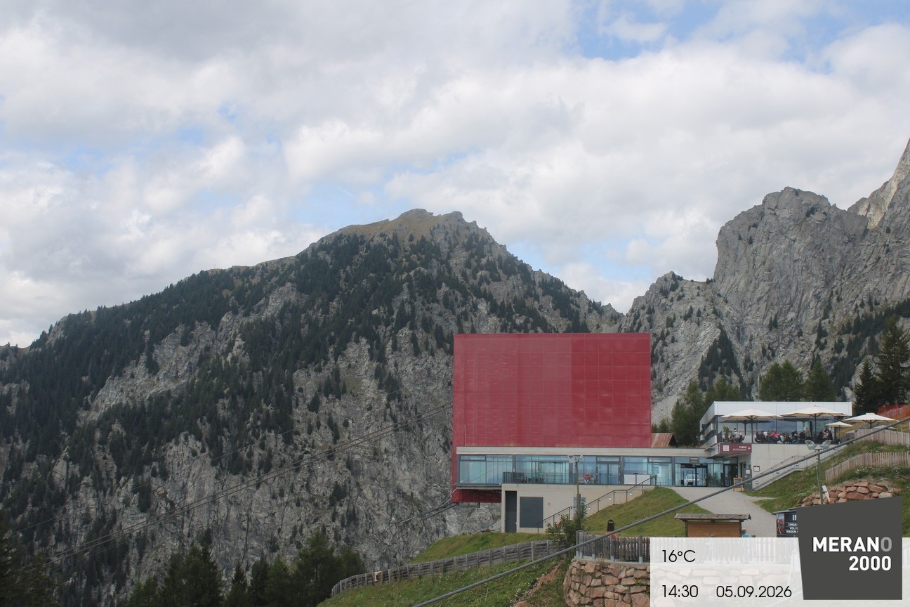 Archived image Webcam mountain station "Falzleben", Merano/Meran