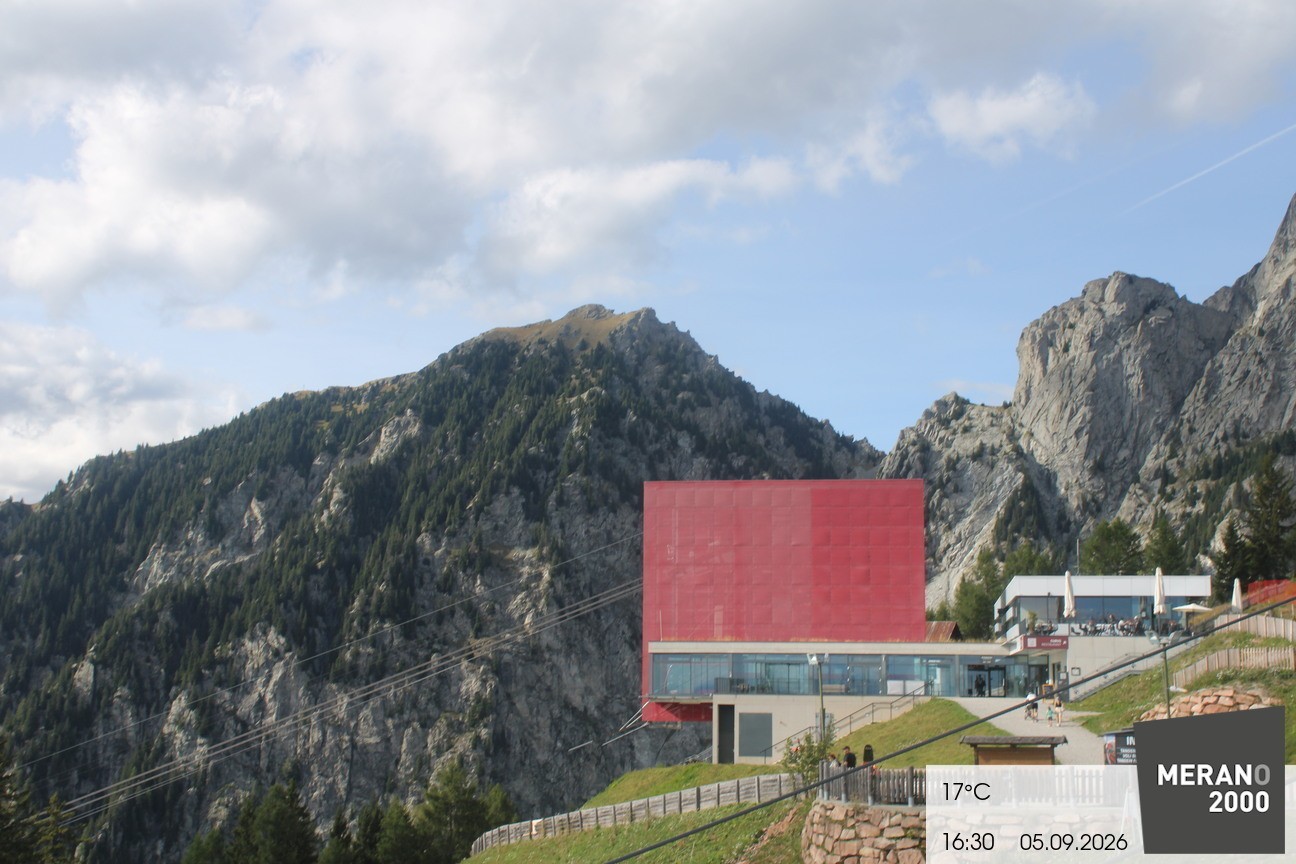 Archived image Webcam mountain station "Falzleben", Merano/Meran