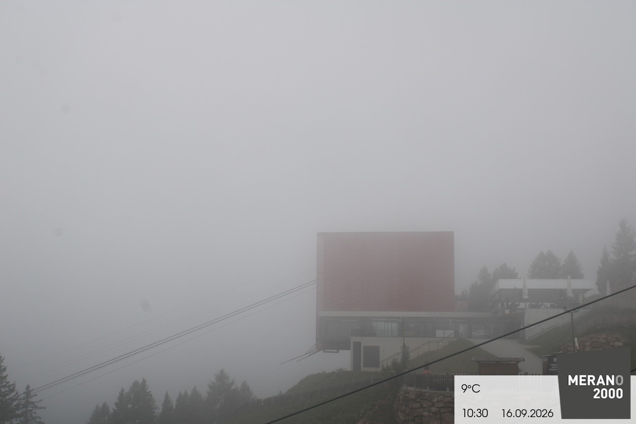 Archiv Foto Webcam Bergstation Falzleben, Meran