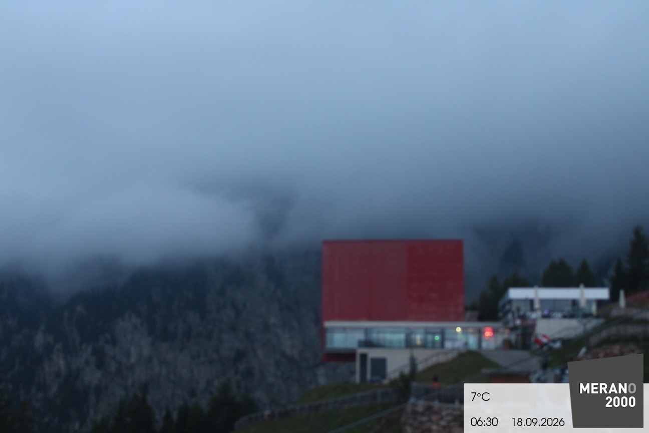 Archiv Foto Webcam Bergstation Falzleben, Meran