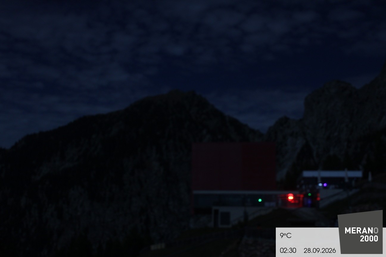 Archiv Foto Webcam Bergstation Falzleben, Meran