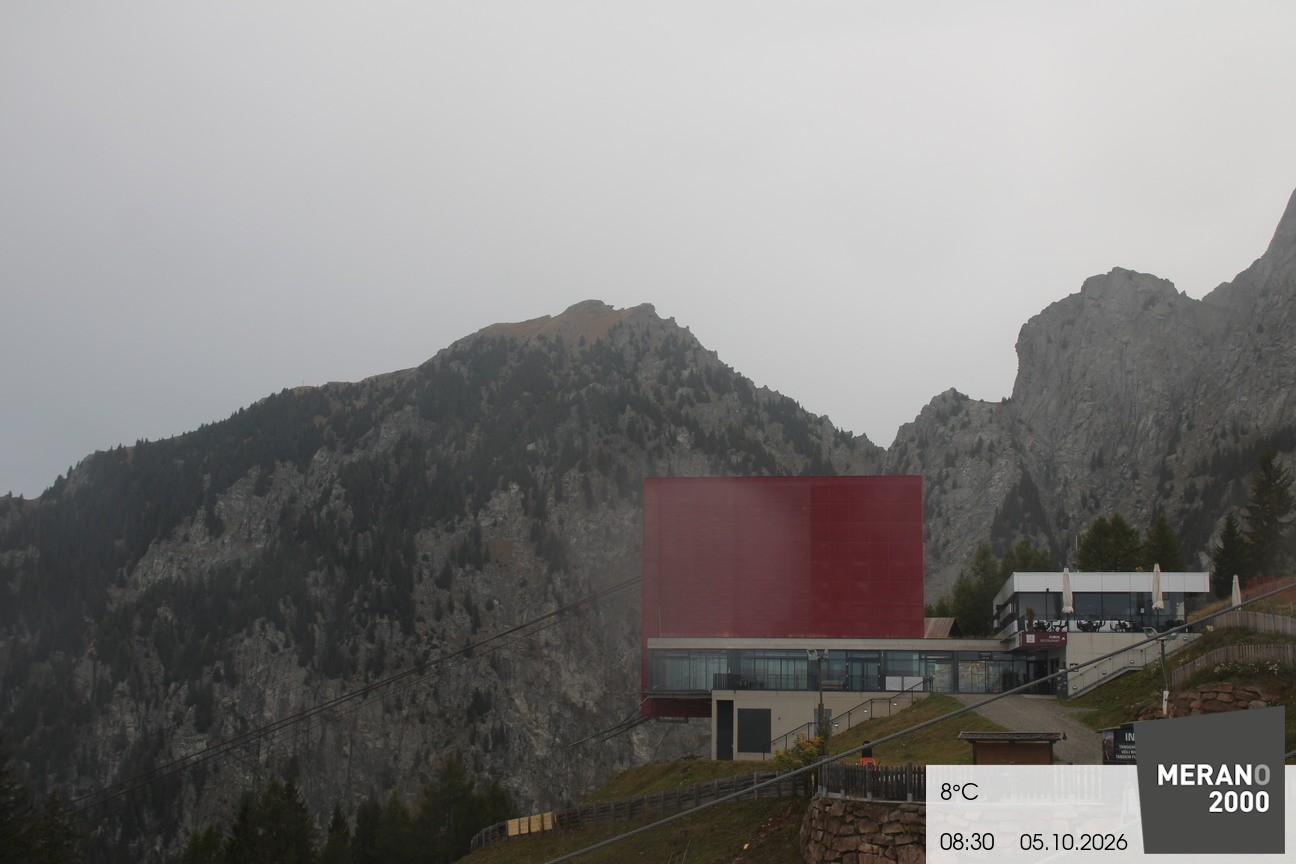 Archiv Foto Webcam Bergstation Falzleben, Meran