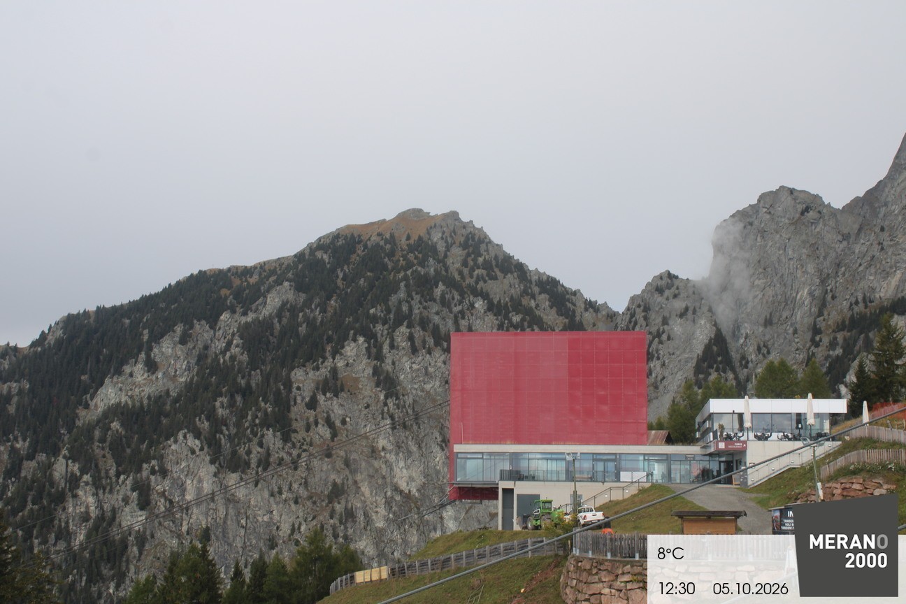 Archiv Foto Webcam Bergstation Falzleben, Meran