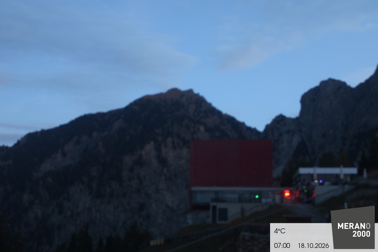 Archiv Foto Webcam Bergstation Falzleben, Meran