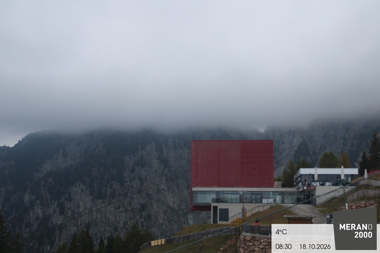 Archiv Foto Webcam Bergstation Falzleben, Meran