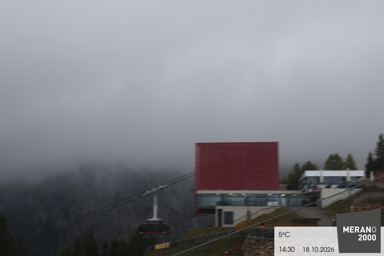 Archiv Foto Webcam Bergstation Falzleben, Meran