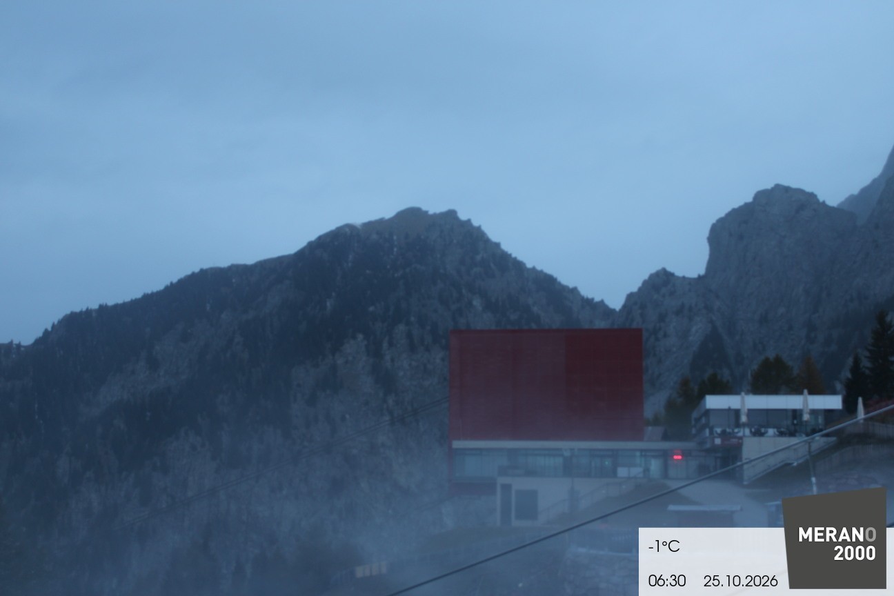 Archiv Foto Webcam Bergstation Falzleben, Meran