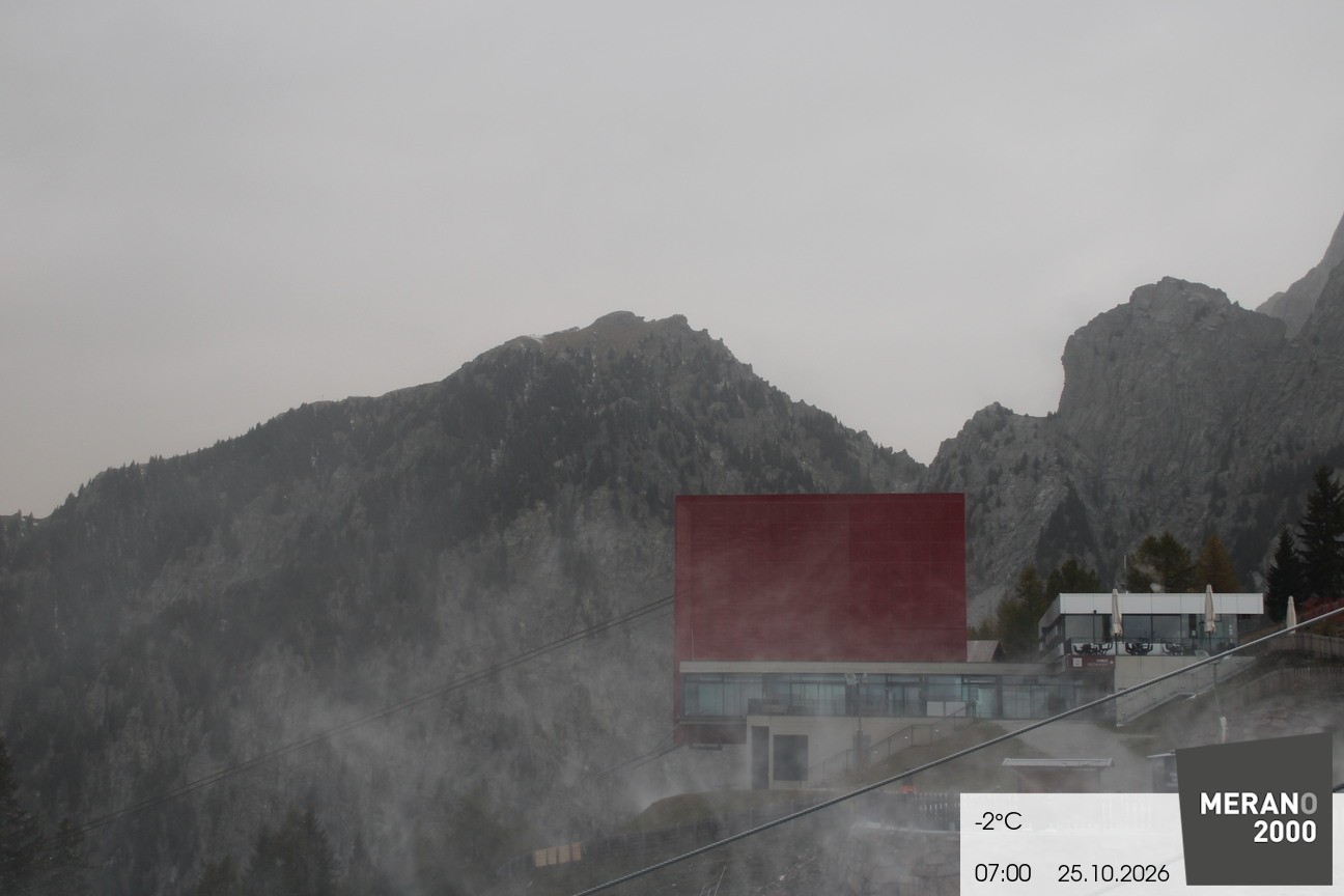 Archiv Foto Webcam Bergstation Falzleben, Meran