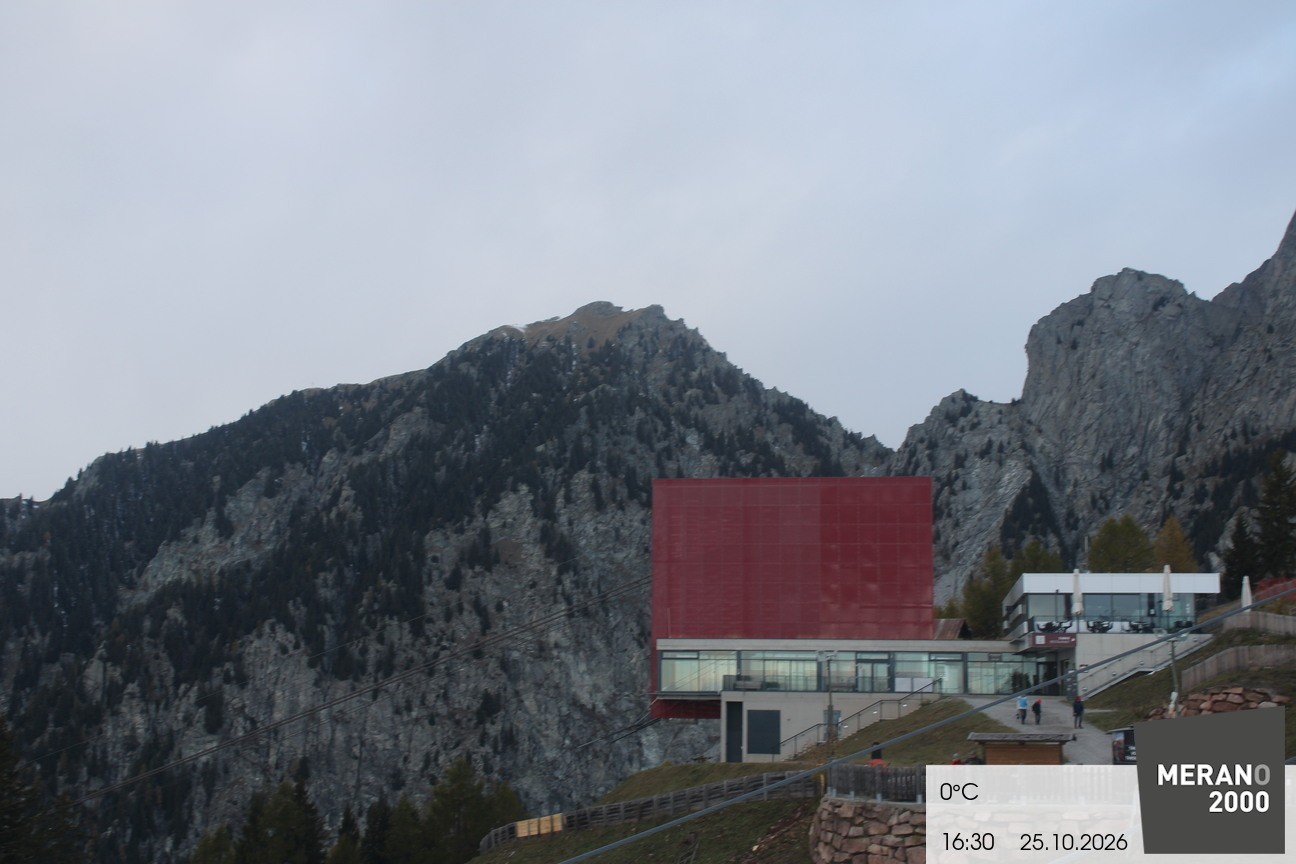 Archiv Foto Webcam Bergstation Falzleben, Meran