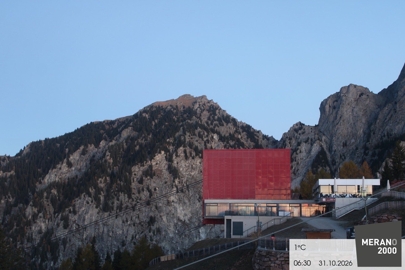 Archiv Foto Webcam Bergstation Falzleben, Meran