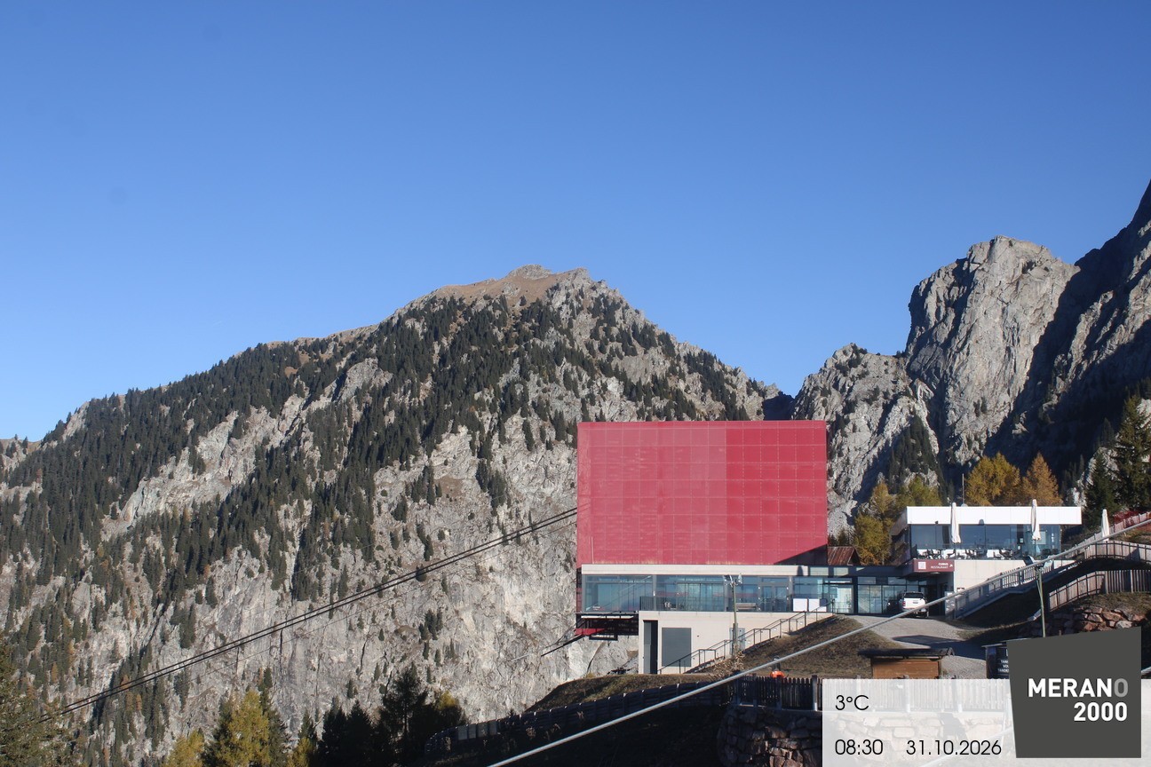Archiv Foto Webcam Bergstation Falzleben, Meran