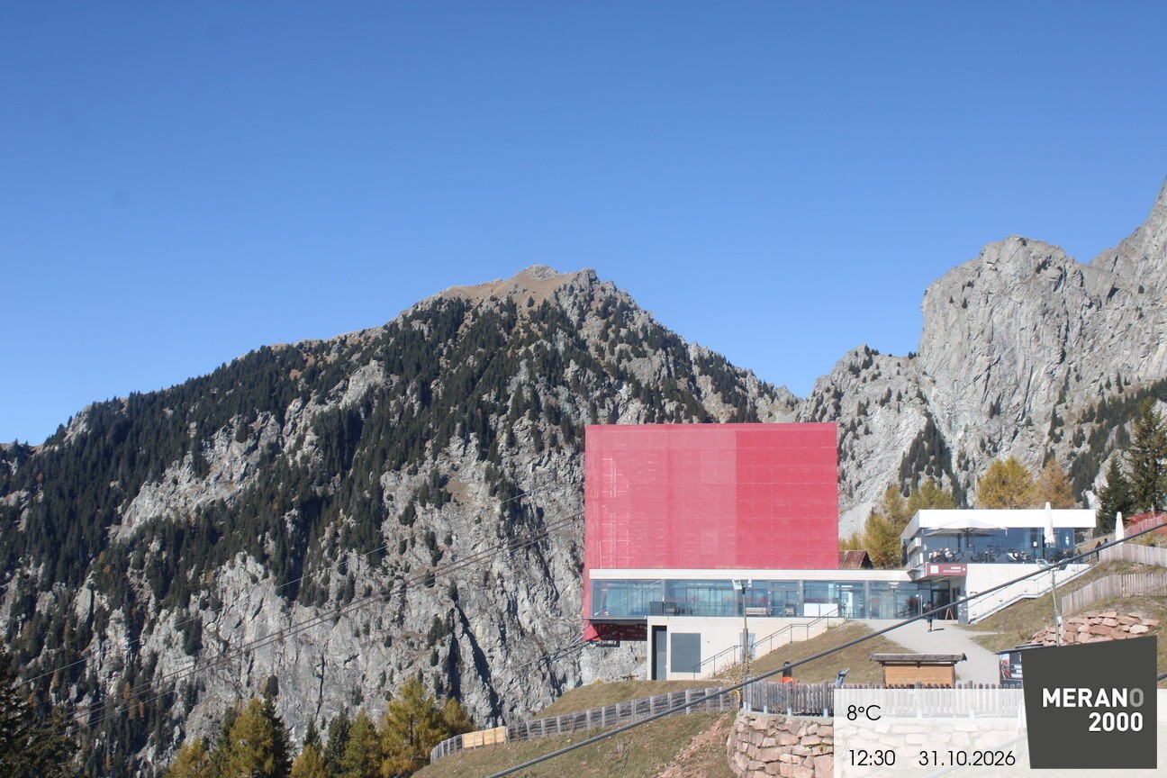 Archiv Foto Webcam Bergstation Falzleben, Meran