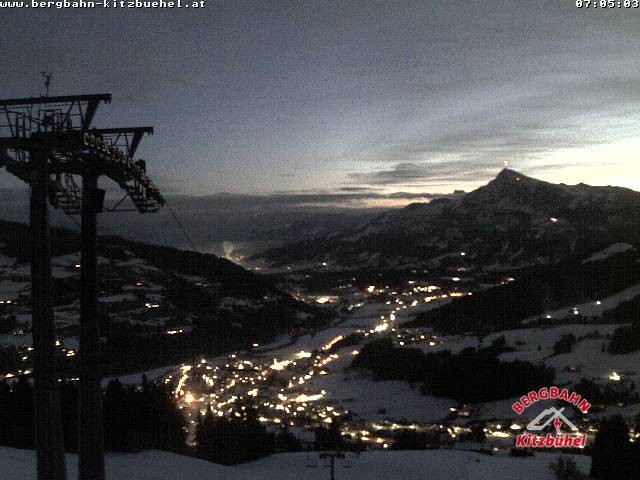 Archiv Foto Webcam Bergstation Gaisberg, Kitzbühel