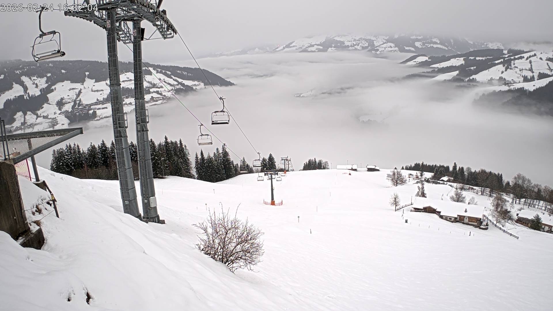 Archiv Foto Webcam Bergstation Gaisberg, Kitzbühel