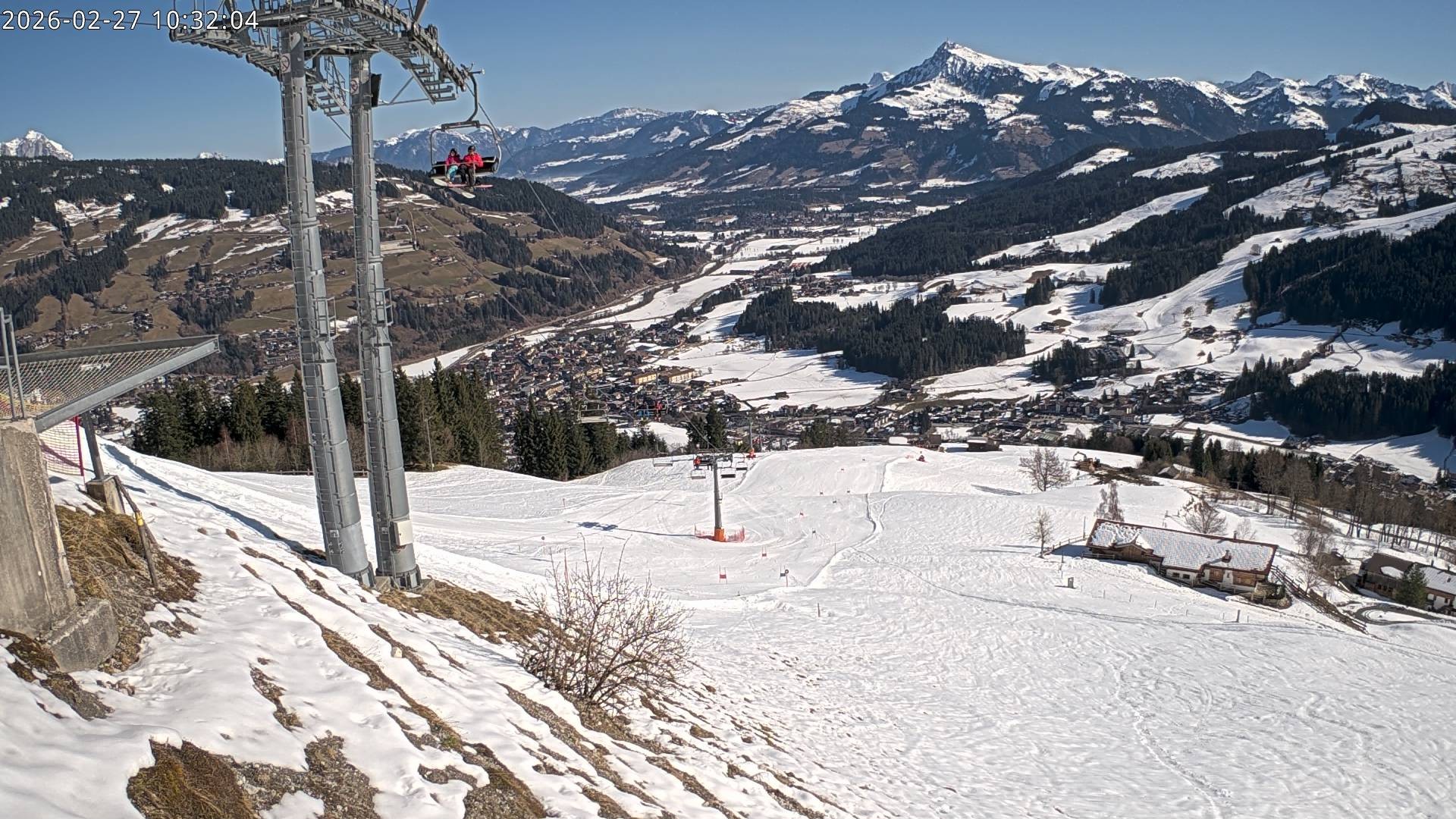Archiv Foto Webcam Bergstation Gaisberg, Kitzbühel