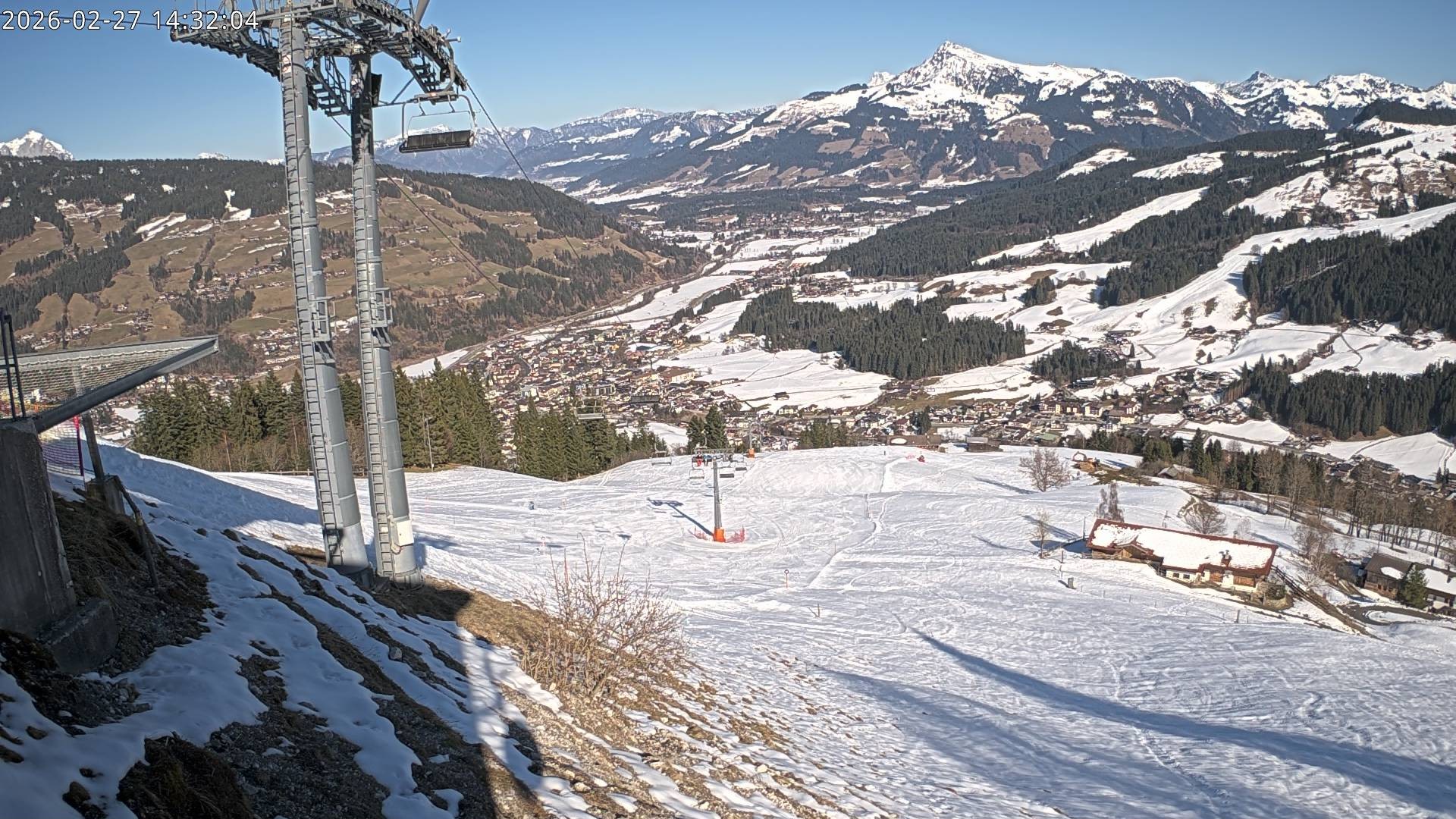 Archiv Foto Webcam Bergstation Gaisberg, Kitzbühel