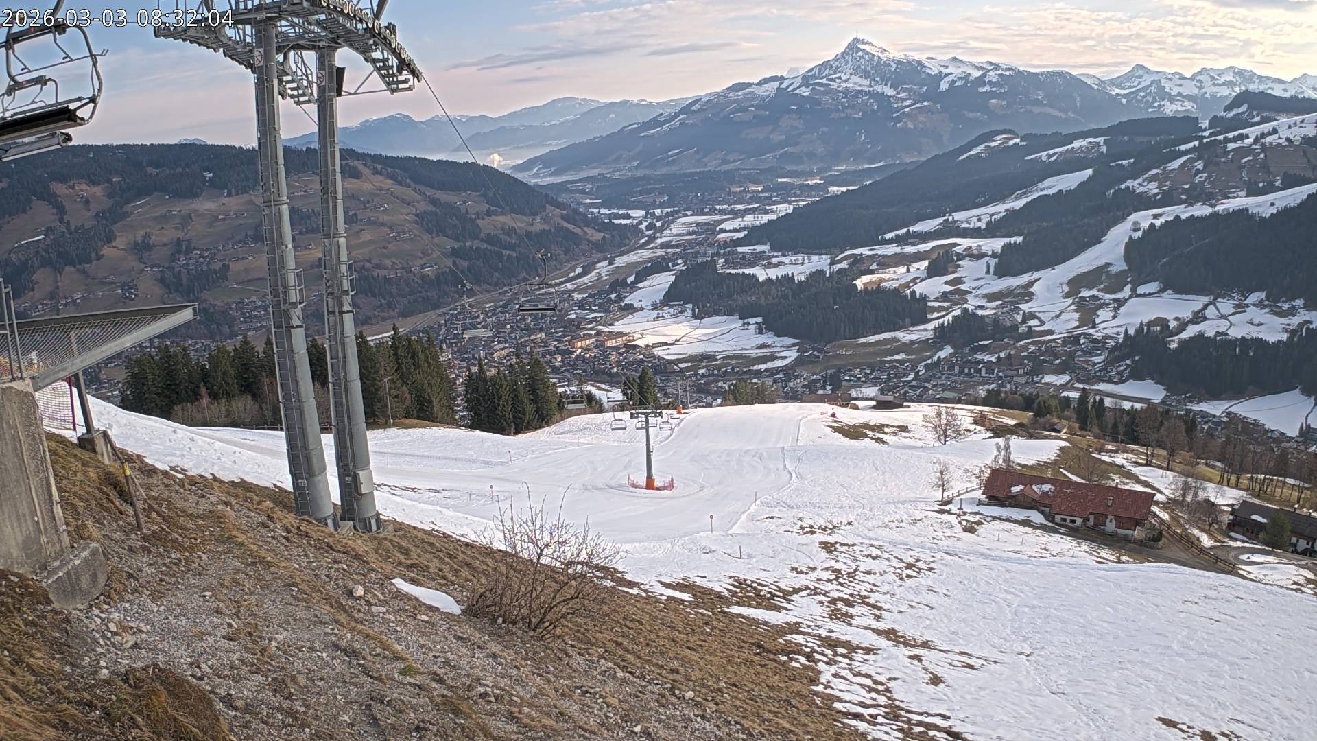 Archiv Foto Webcam Bergstation Gaisberg, Kitzbühel