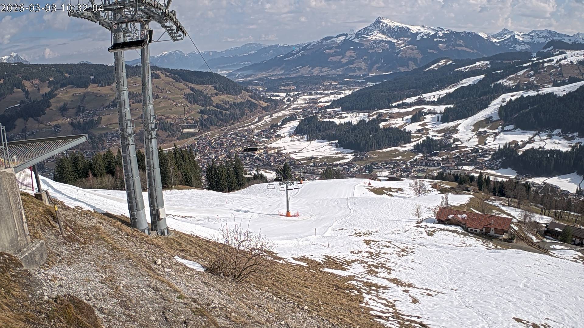 Archiv Foto Webcam Bergstation Gaisberg, Kitzbühel