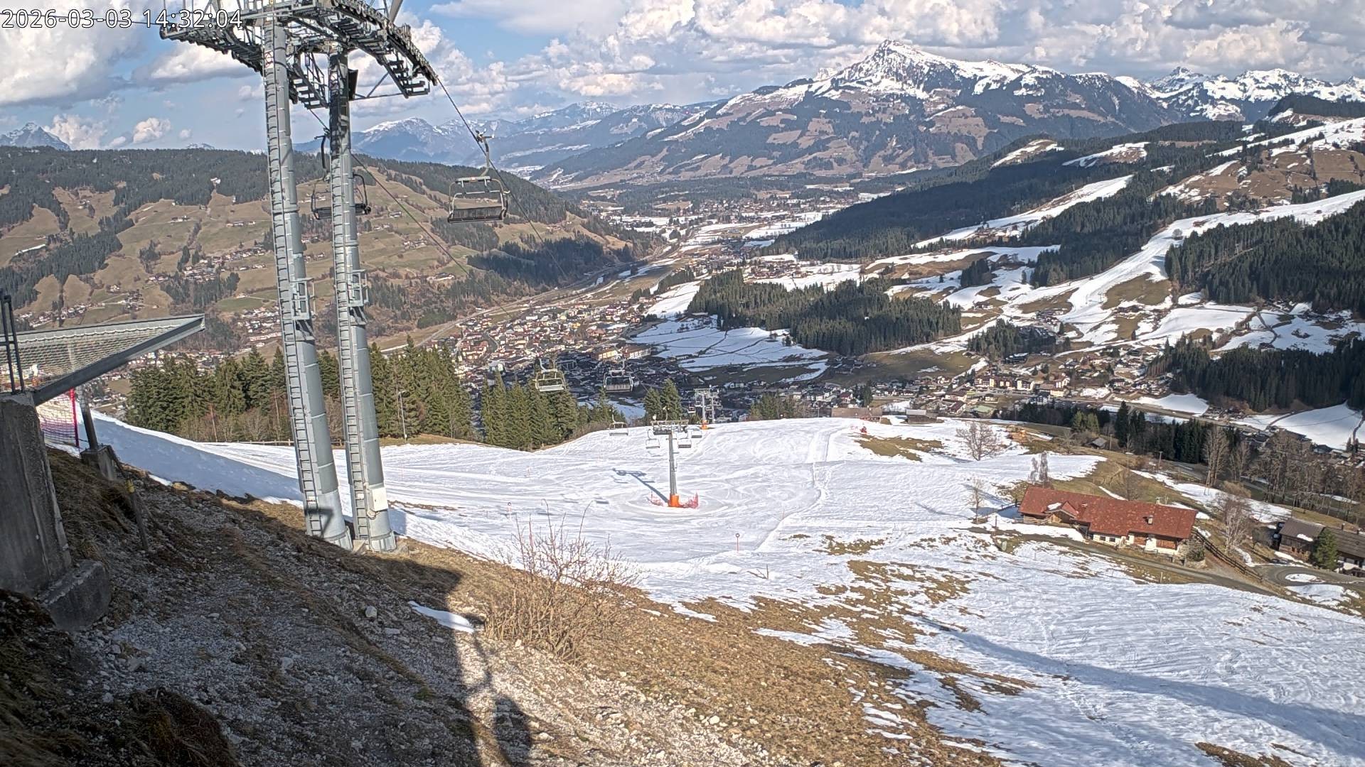 Archiv Foto Webcam Bergstation Gaisberg, Kitzbühel