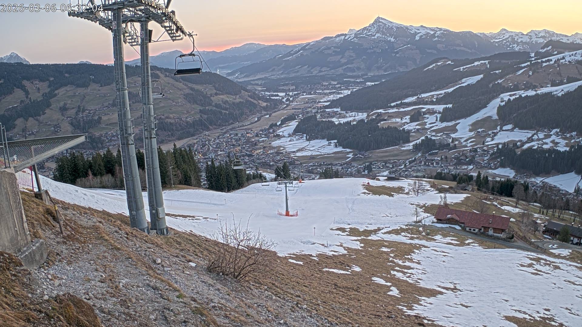 Archiv Foto Webcam Bergstation Gaisberg, Kitzbühel