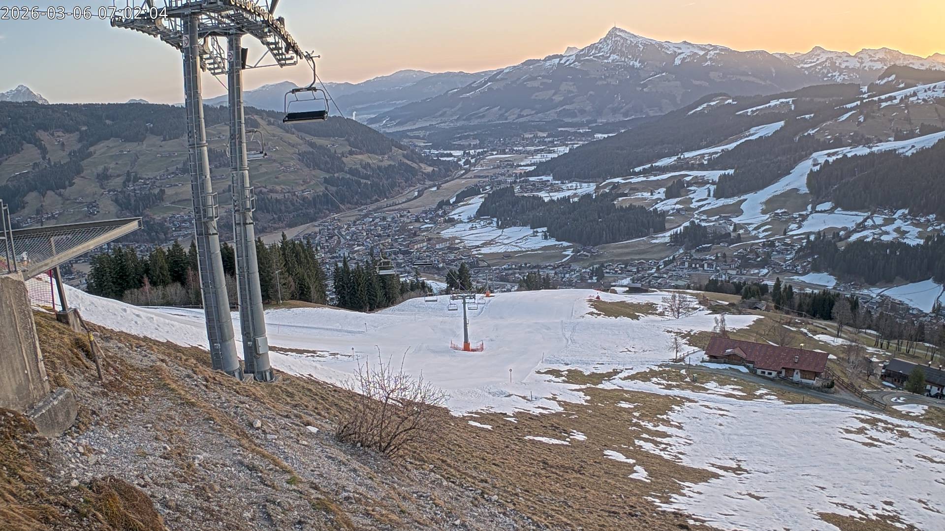 Archiv Foto Webcam Bergstation Gaisberg, Kitzbühel