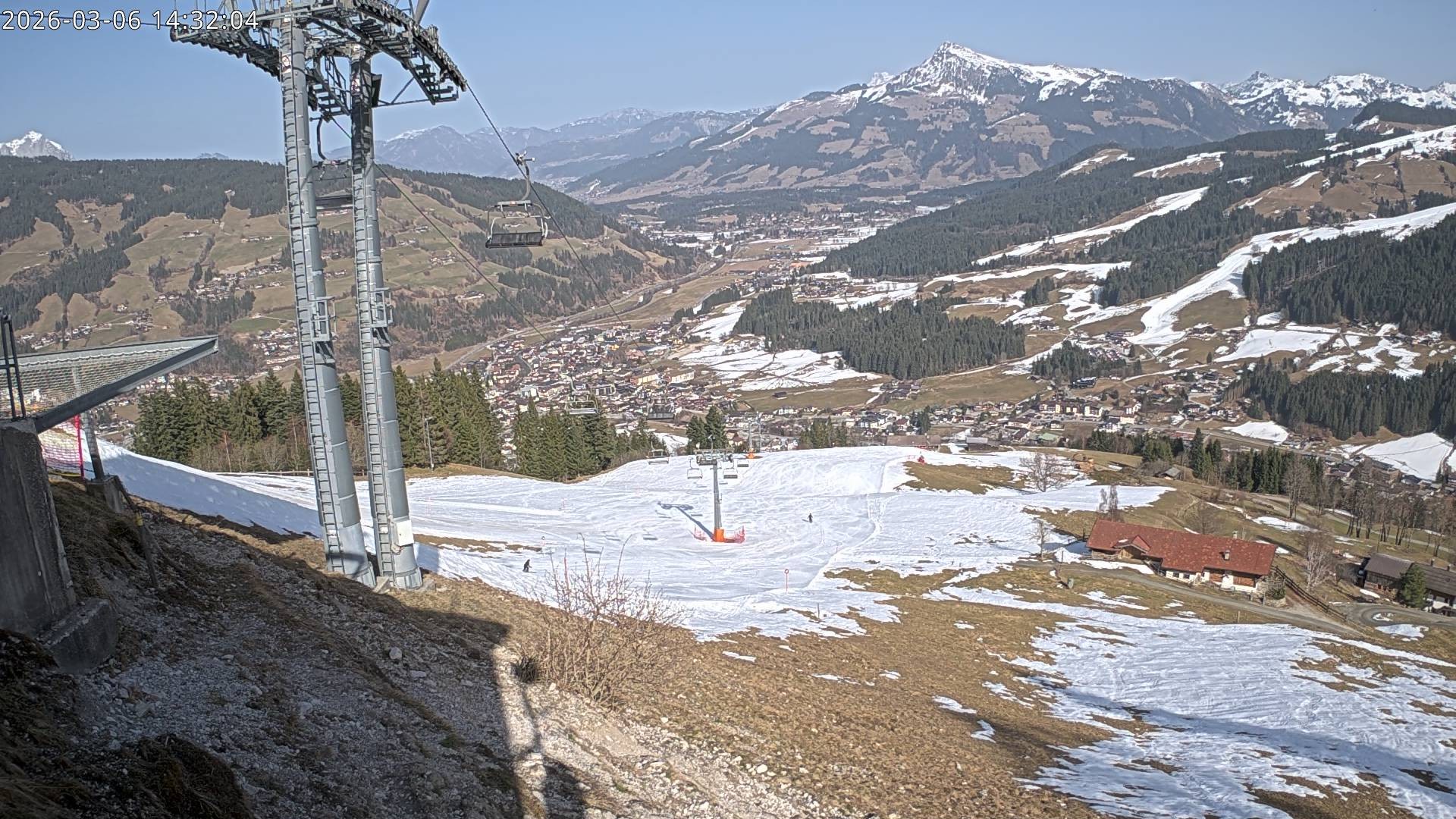 Archiv Foto Webcam Bergstation Gaisberg, Kitzbühel