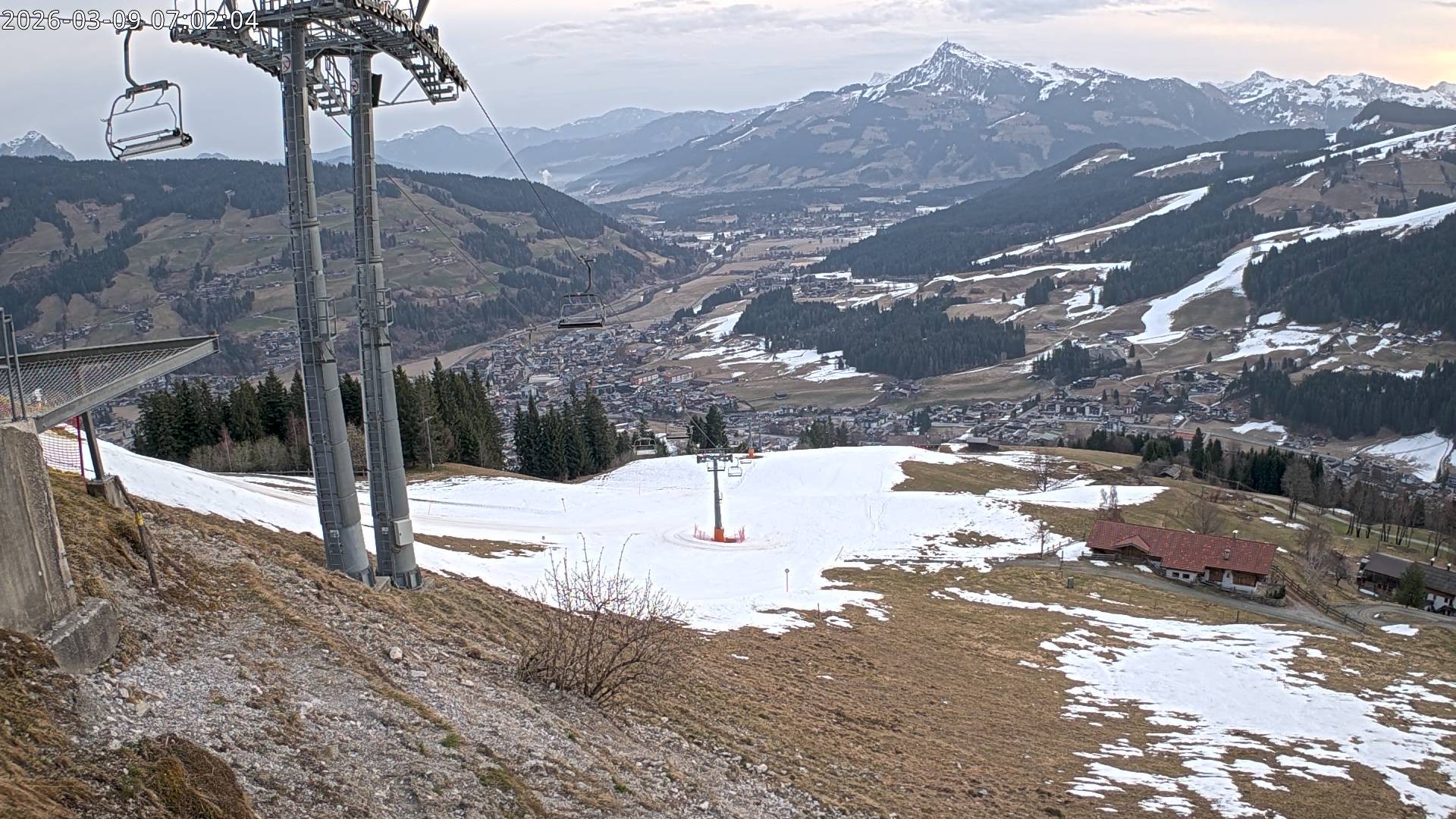 Archiv Foto Webcam Bergstation Gaisberg, Kitzbühel