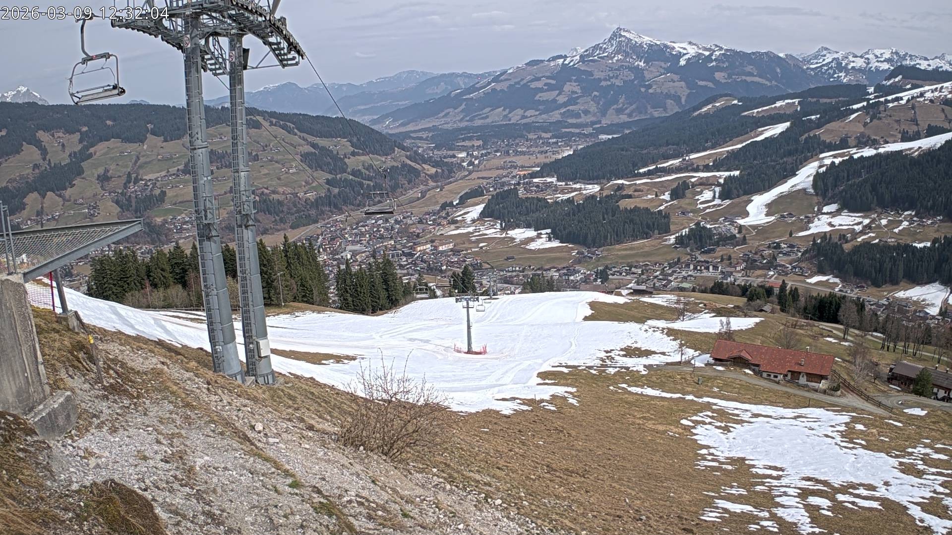 Archiv Foto Webcam Bergstation Gaisberg, Kitzbühel
