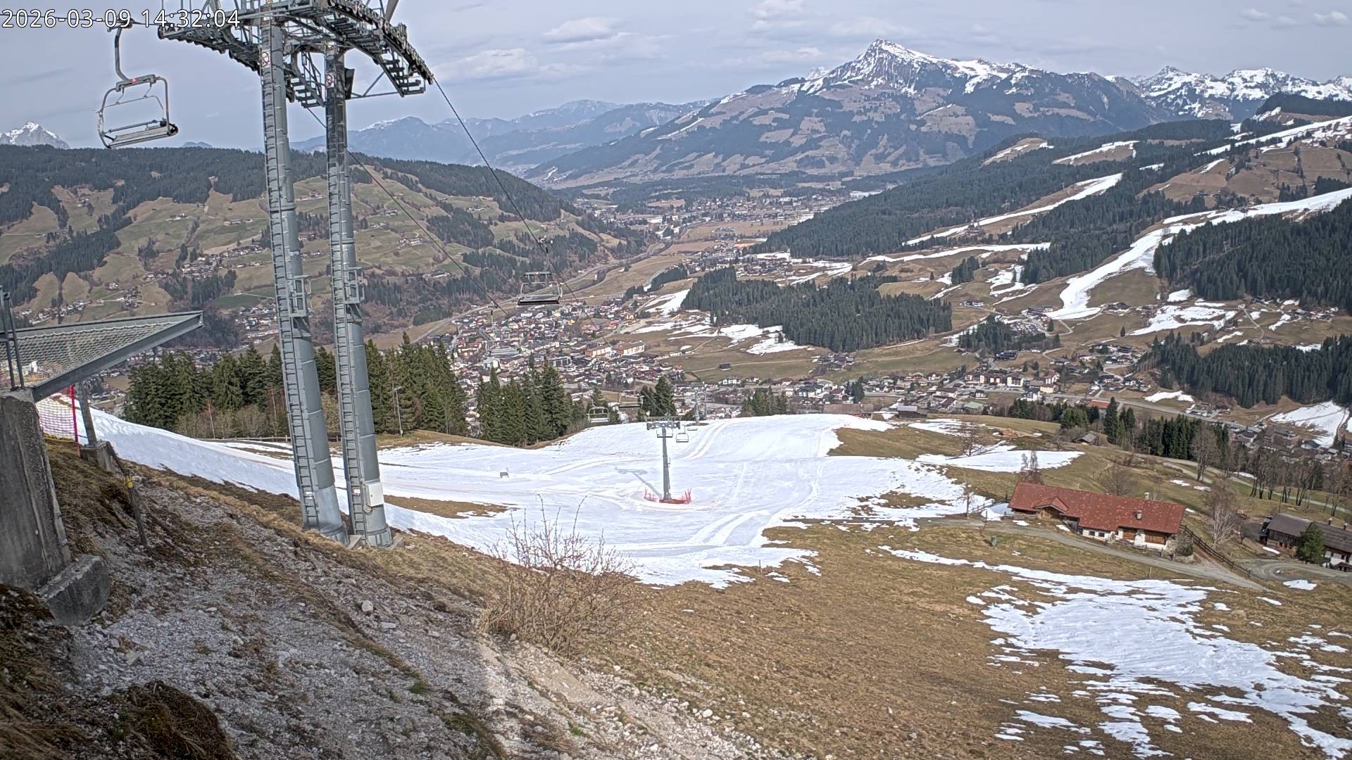 Archiv Foto Webcam Bergstation Gaisberg, Kitzbühel