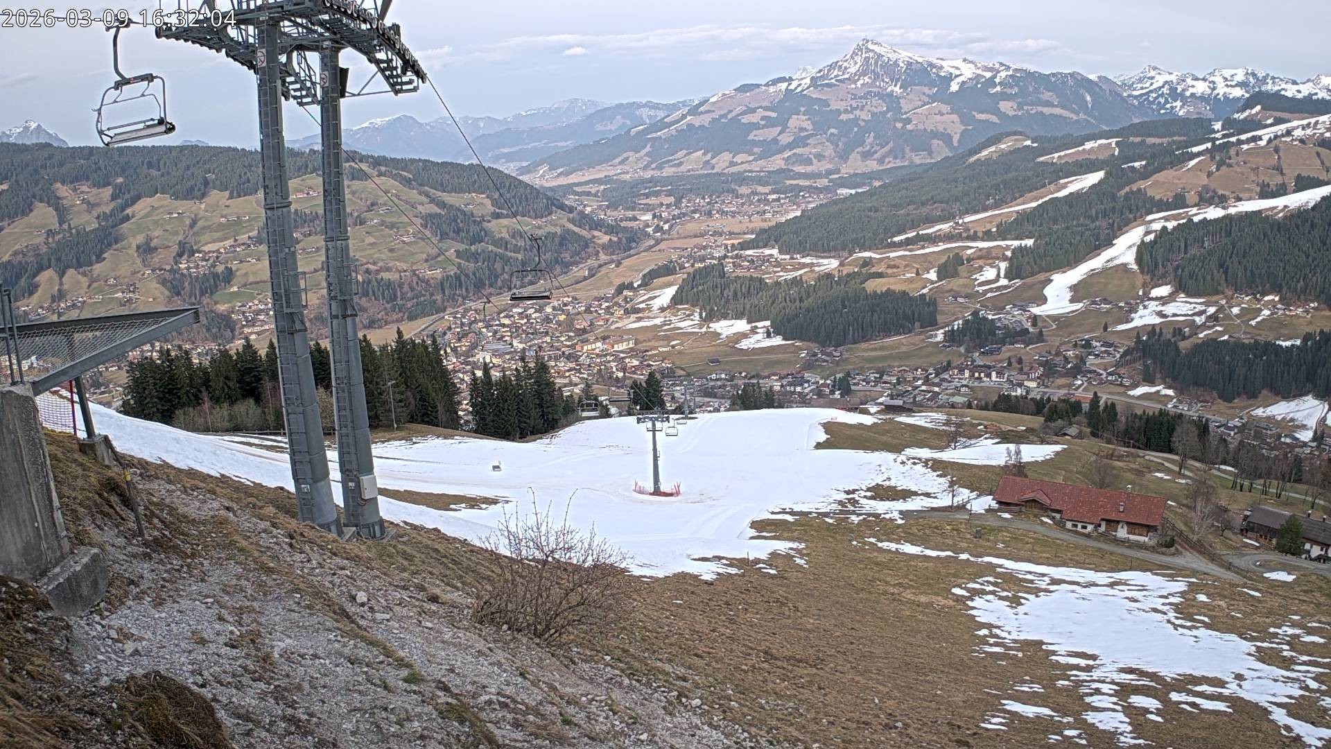 Archiv Foto Webcam Bergstation Gaisberg, Kitzbühel