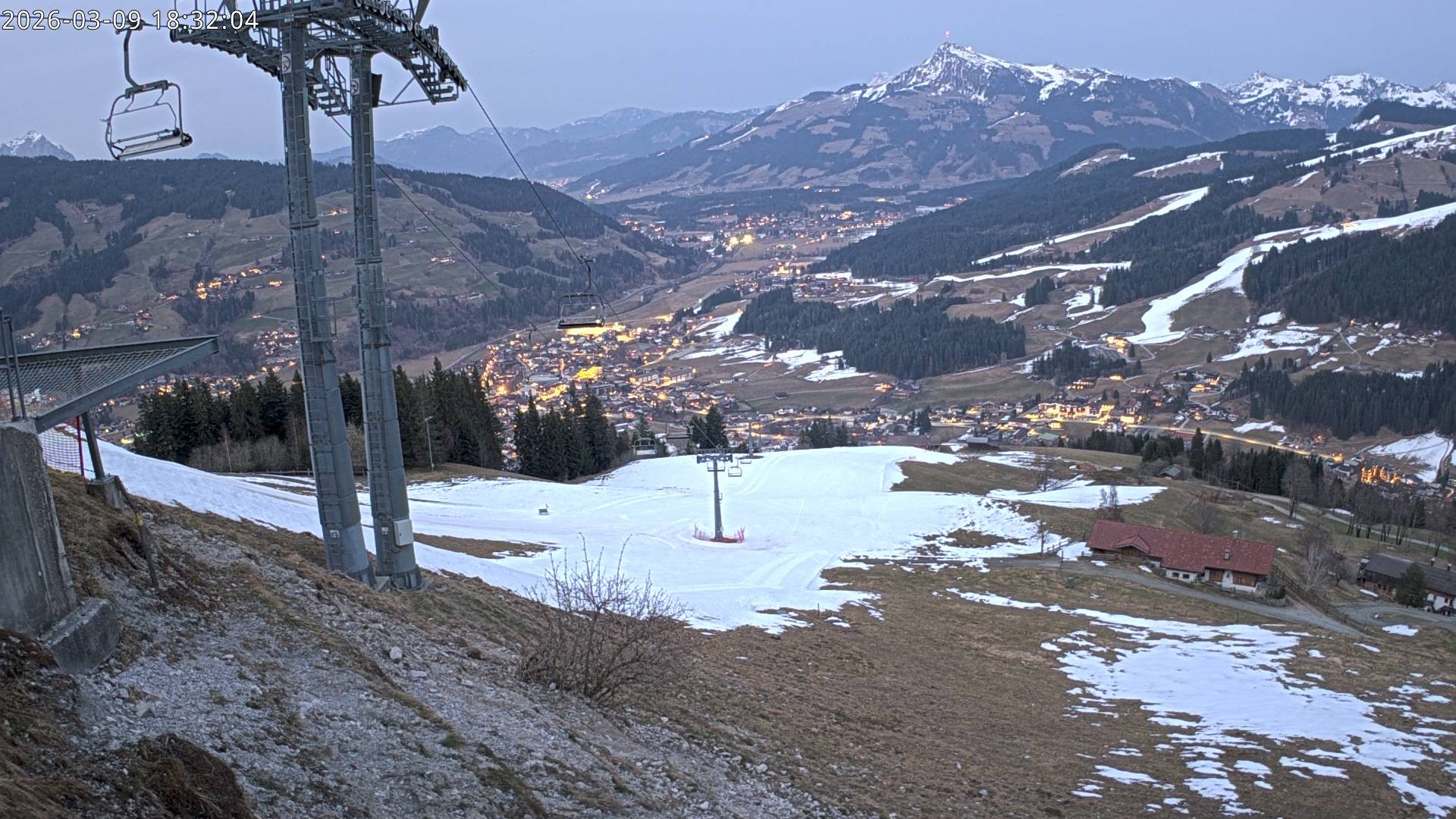 Archived image Webcam Gaisberg mountain station