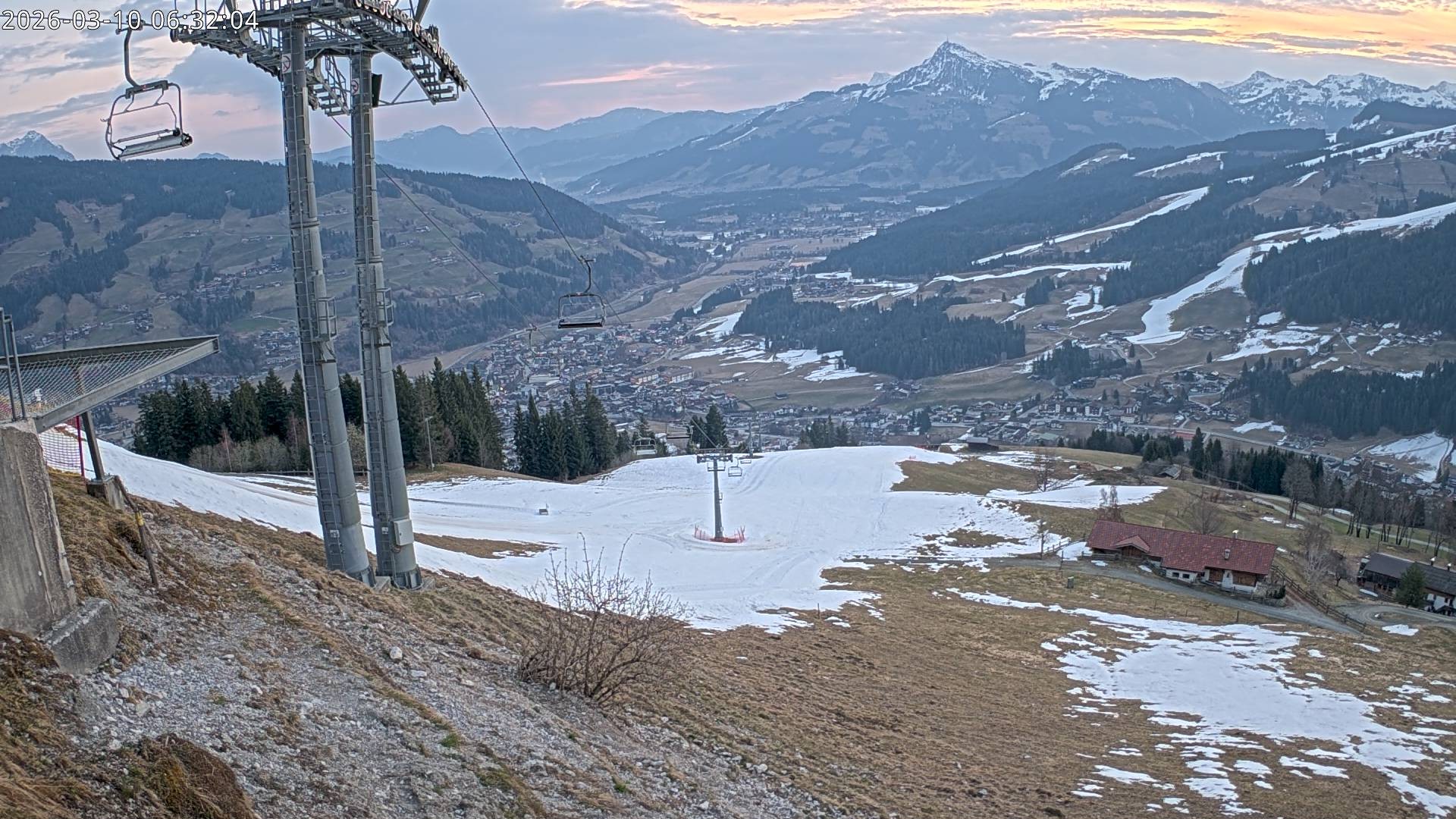 Archiv Foto Webcam Bergstation Gaisberg, Kitzbühel