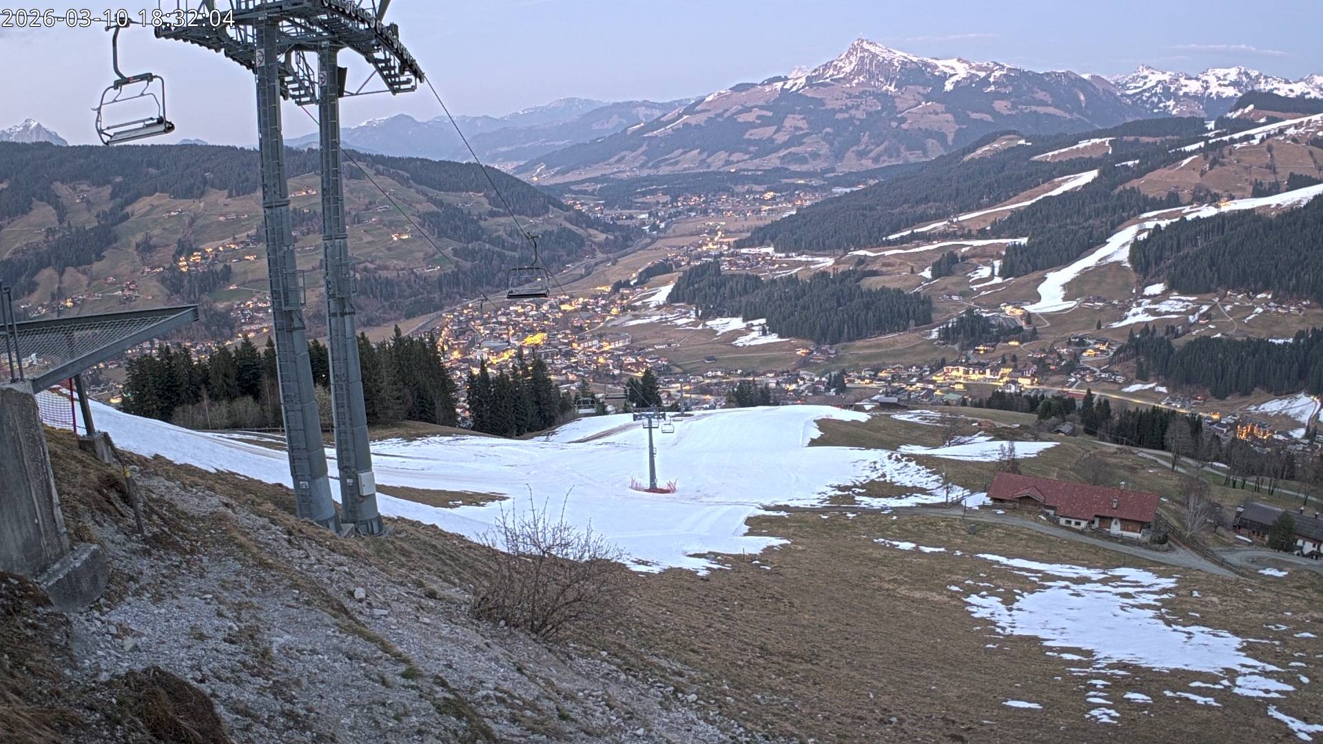 Archiv Foto Webcam Bergstation Gaisberg, Kitzbühel