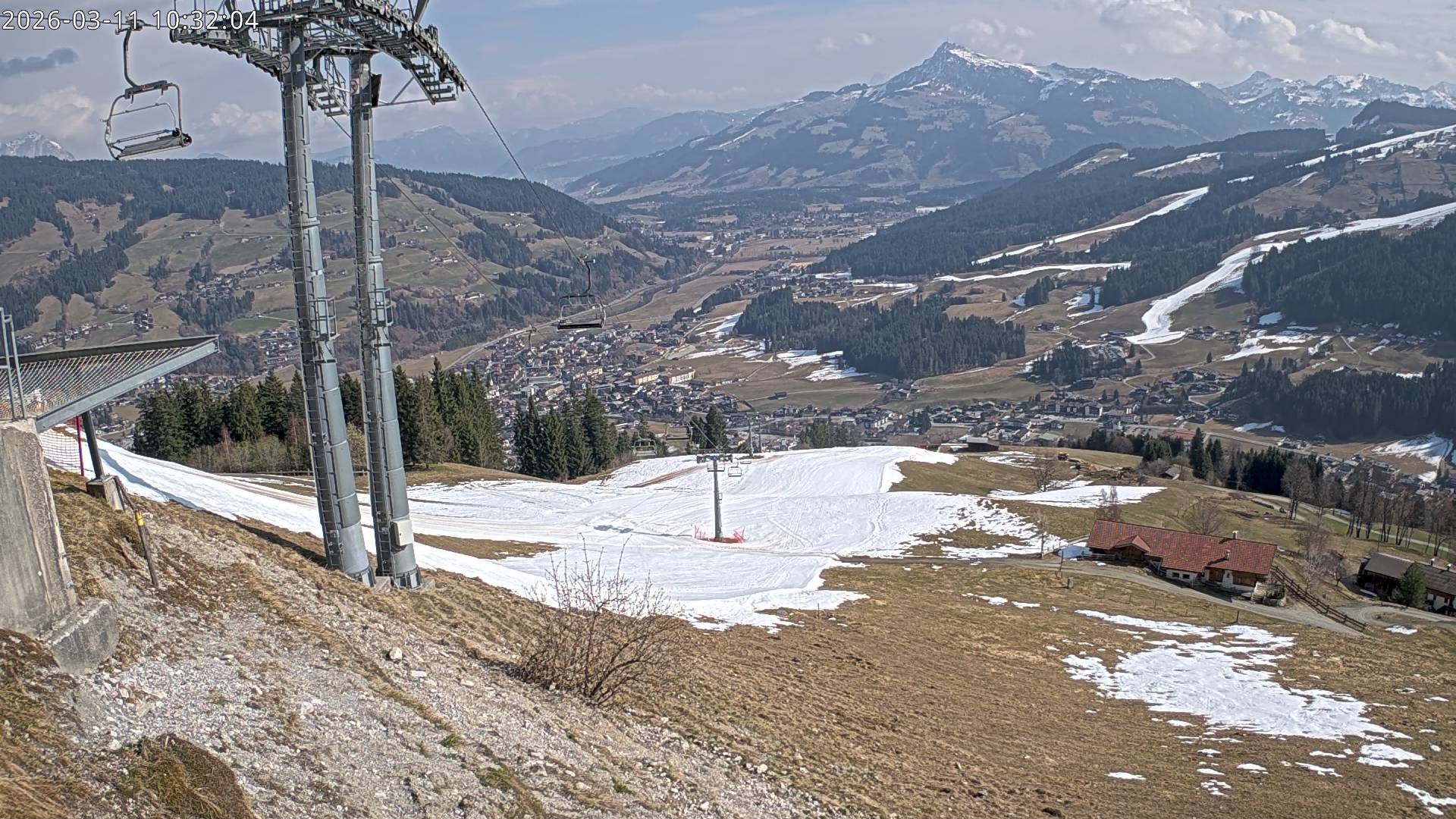 Archiv Foto Webcam Bergstation Gaisberg, Kitzbühel