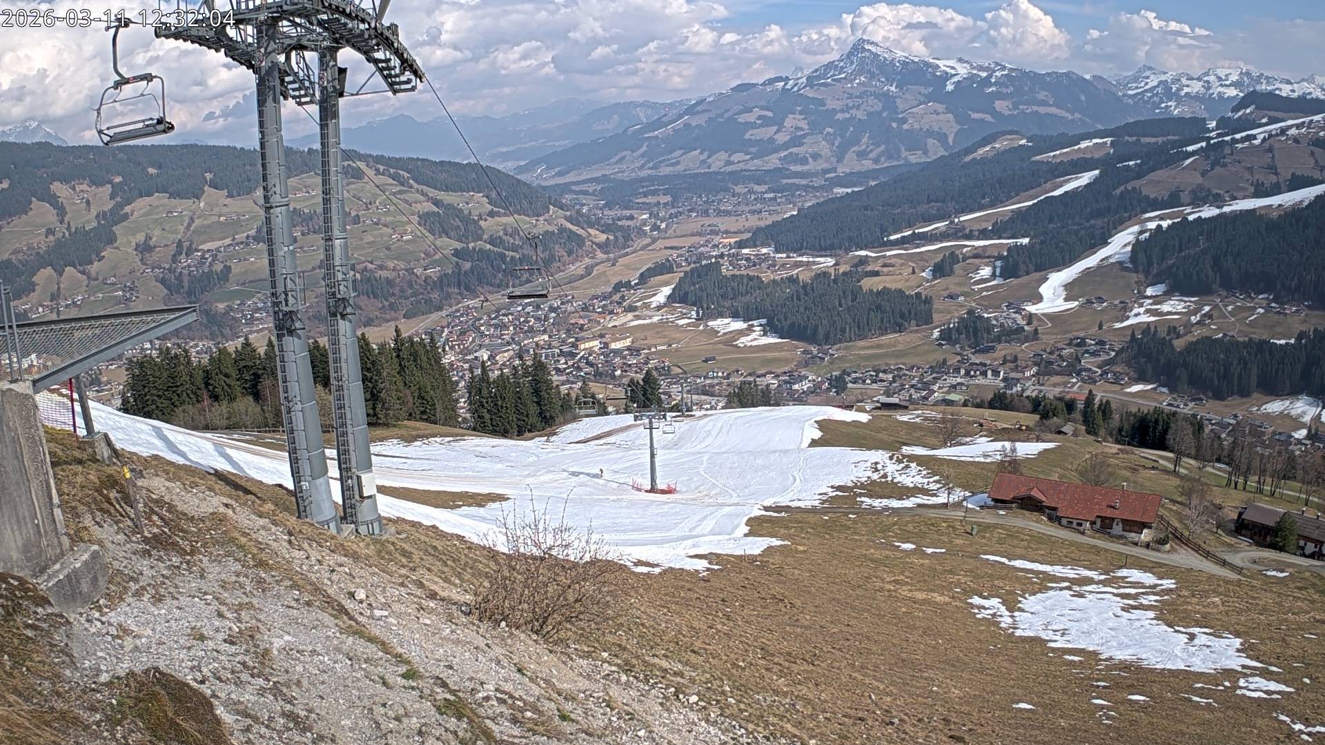 Archiv Foto Webcam Bergstation Gaisberg, Kitzbühel