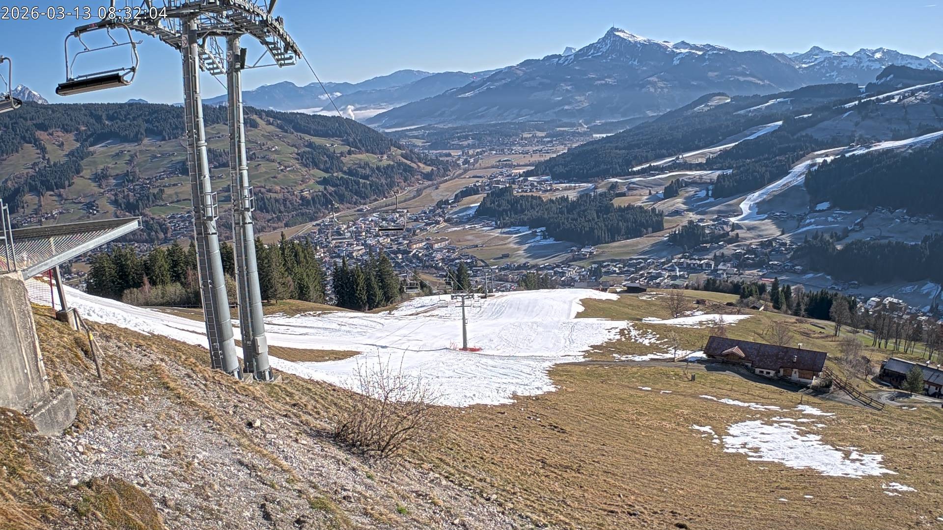 Archiv Foto Webcam Bergstation Gaisberg, Kitzbühel